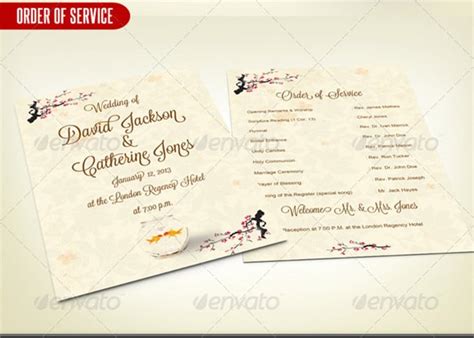 Wedding Order Template – 38+ Free Word , PDF, PSD, Vector Format Download