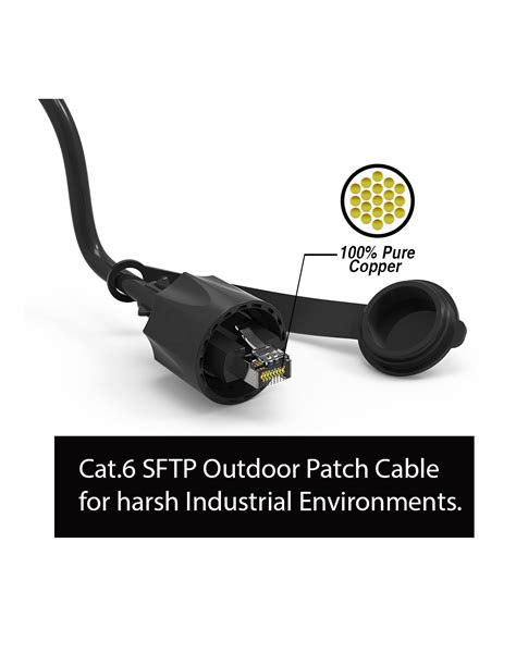 Industrial Outdoor Cat6 Shielded Cable