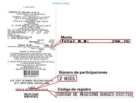 Cómo Registrar Tickets De Farmacias Similares Para El Sorteo Compra