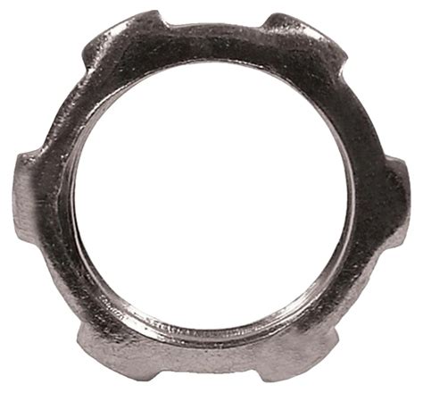 hubbell steel locknut   trade size  conduit applications