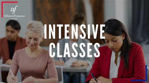 Alliance Francaise Auckland Intensive Classes