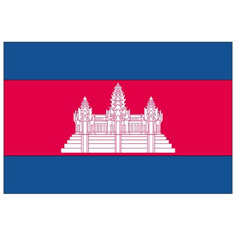 Cambodian flag.eps Royalty Free Stock SVG Vector and Clip Art