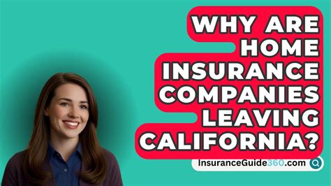 Why Are Home Insurance Companies Leaving California