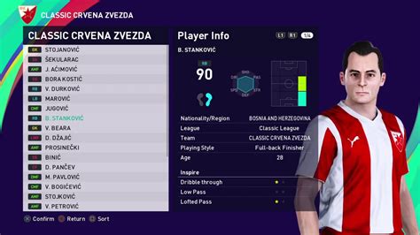 Ps Pes Classic Crvena Zvezda Red Star Belgrade Youtube