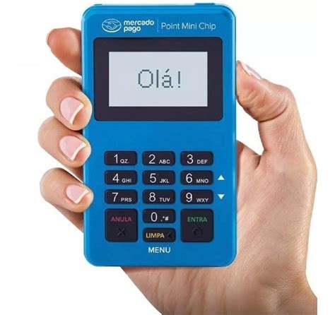 Point Mini Chip A Maquininha De Cartão Do Mercado Pago Nfc Mercado