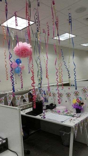 Birthday At Work Office Cubicle Birthday Decorations Office Birthday Decorations Office