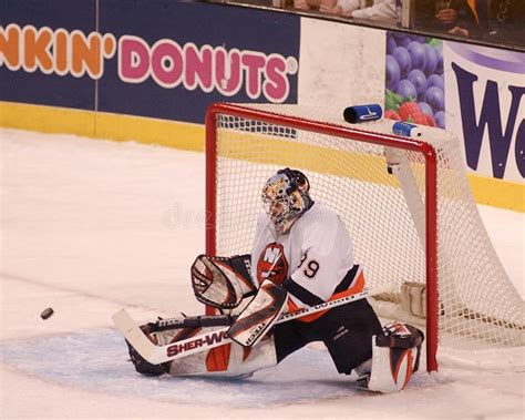 Rick DiPietro New York Islanders Editorial Photo - Image of game ...