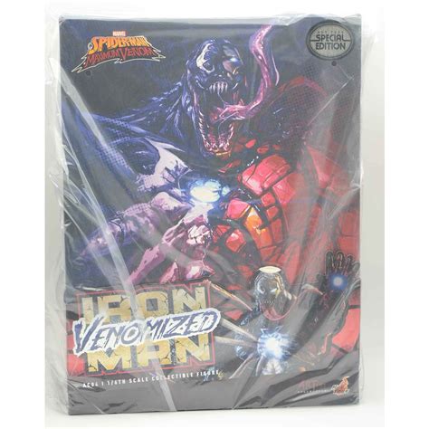 Hot Toys Ac B Marvels Spider Man Maximum Venom Th Venomized Iron Man Collectible