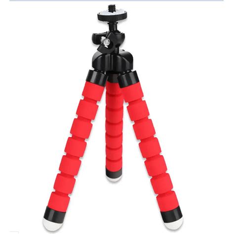 1pcs Mini Flexible Octopus Tripod Camera Phone Tripod Stand 360 Degree Roating Head Universal