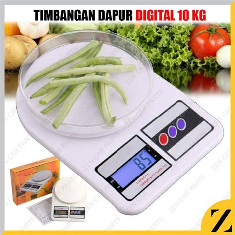 Jual Timbangan Dapur 10kg Digital Kue SF 400 10 Kg Kitchen Scale