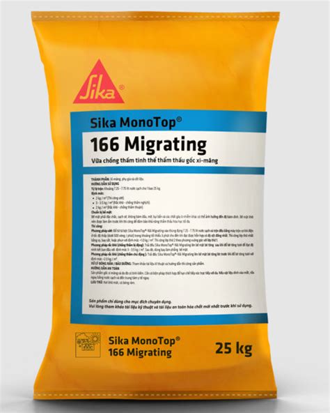 Sika Monotop Migrating Kg Ch Ng Th M Th M Th U C Ng Ty Ph Ng Ng