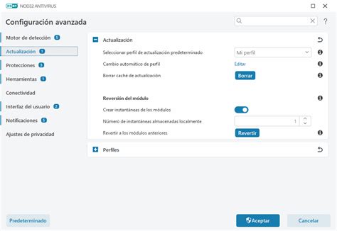 Actualizaciones Eset Nod Antivirus Ayuda En L Nea De Eset