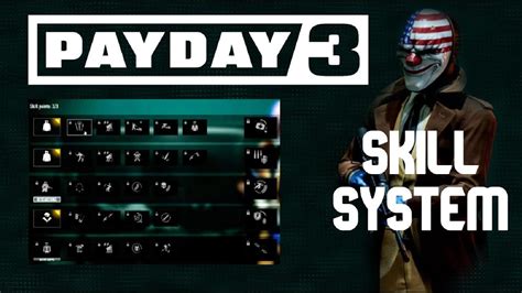 Payday 3 Skill System Explained Youtube