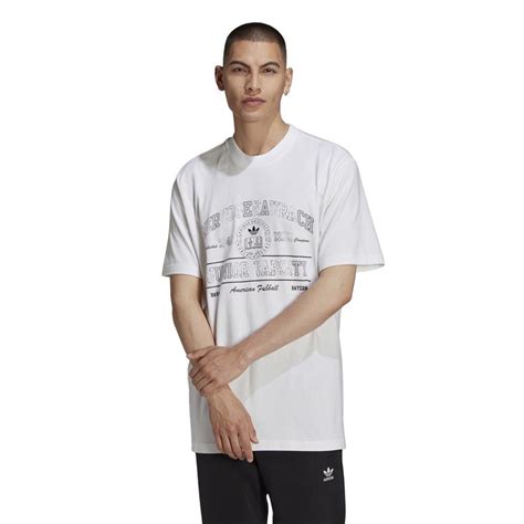 Adidas Originals Herren College T Shirts Weiß