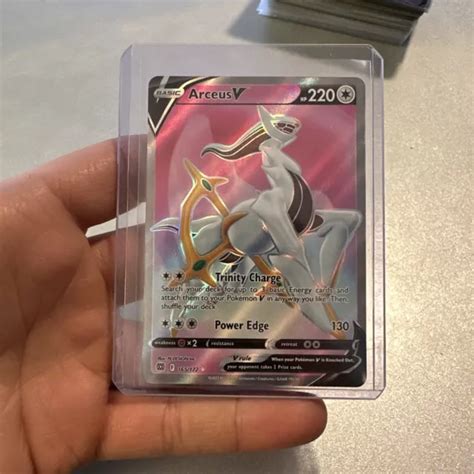 Pokemon Card Arceus V Full Art Swsh Brilliant Stars