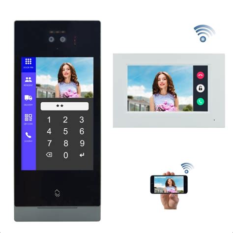 Doordeer APP Facial Doorbell Intercom System WiFi IP Video Doorphone