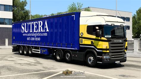 RJL Scania R Series Sutera Logistics M Sdn Bhd Combo Skin ETS2 Mods