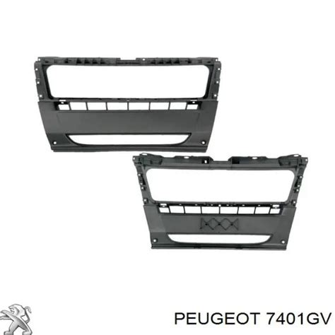 7401GV Peugeot Citroen Parachoques Delantero