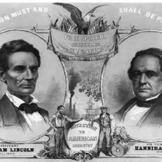 Banner (REASE 1860) from the presidential election campaign in 1860... | Download Scientific Diagram