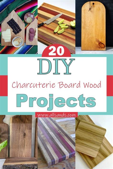 Diy Charcuterie Board Wood Projects For Cutting And Serving All Sands