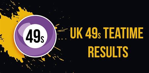 UK49s Teatime Results For Today Thursday 18 January 2024