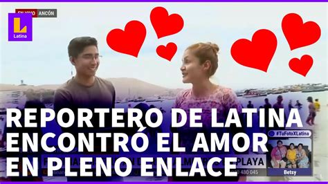 Joven coquetea con reportero de Latina en plena transmisión en vivo YouTube