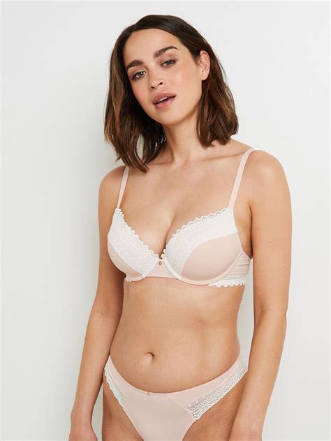 Soutien Gorge Ampliforme Douce RougeGorge Lingerie Beige Kiabi 29 90