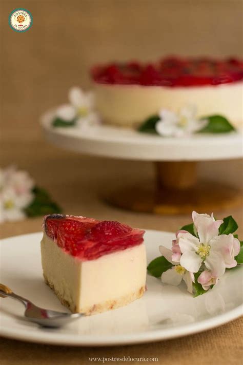 Tarta De Chocolate Blanco Y Fresas Sin Horno