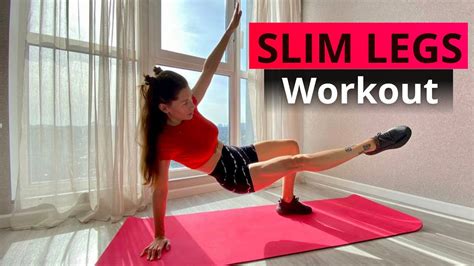 15 Min Slim Legs Workout Inner Thigh Burnno Equipment Youtube