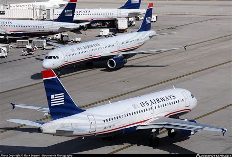 N814AW US Airways Airbus A319 132 Photo By Mark Empson Bourneavia