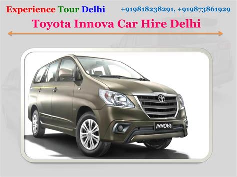 Ppt Hire Innova In Delhi For Tour Package Powerpoint Presentation