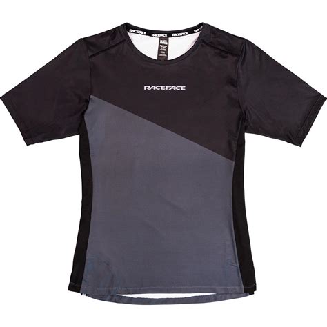 Race Face Girls MTB Jersey Short Sleeve Indy Black Maciag Offroad