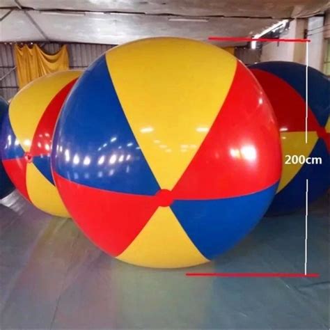 2019 2m Super Big Giant Inflatable Beach Ball Beach Play Sport Summer ...