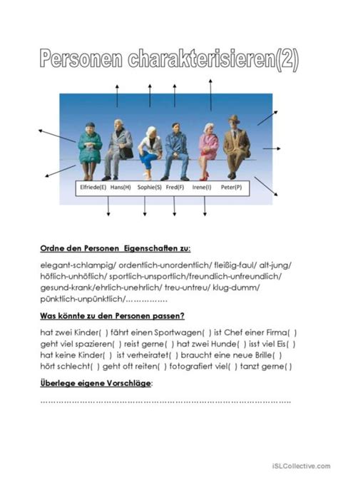 168 Personen Deutsch Daf Arbeitsblätter Pdf And Doc