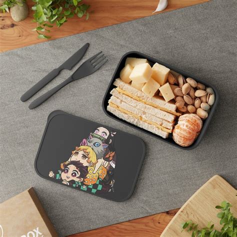 Demon Slayer Bento Box Anime Bento Box Cute Lunch Box Cute Etsy