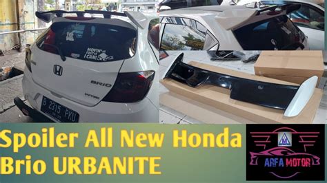 Spoiler All New Honda Brio URBANITE YouTube