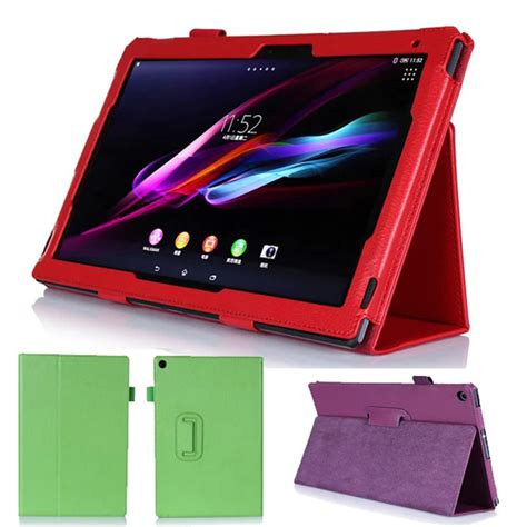 New 2 Folder Luxury Magnetic Folio Stand Leather Case Protective Cover