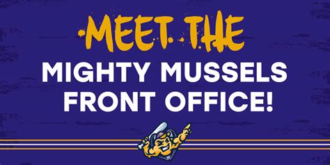 Mighty Mussels Introduce 2021 Front Office | Mighty Mussels