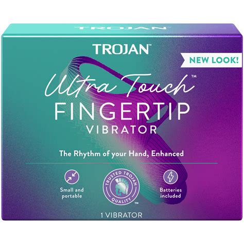 Trojan Vibrations Vibrating Fingertip Personal Massager