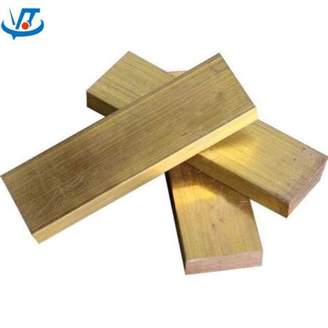 50X5mm Brass Flats High Quality H60 H62 Brass Flat Bar Cuzn35 Cuzn37