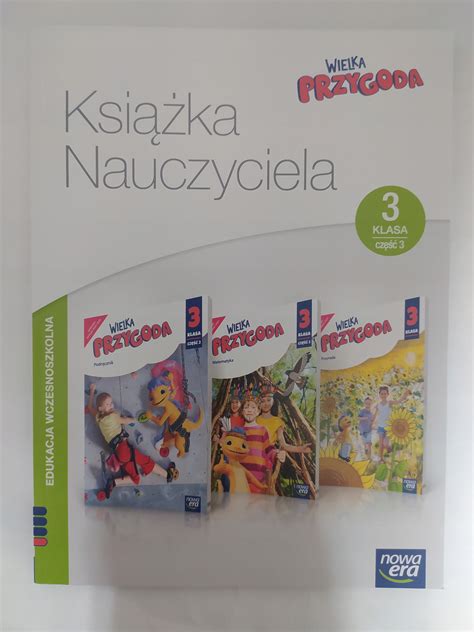 Wielka przygoda klasa 3 Książka nauczyciela zestaw 14350623875