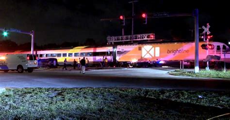 Two Killed In Brightline Train Collision In Delray Beach Cbs Miami