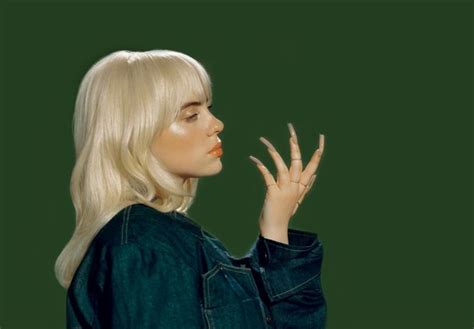 Billie Eilish Nda Green Aesthetic Blonde Ipad Wallpaper Billie Eilish