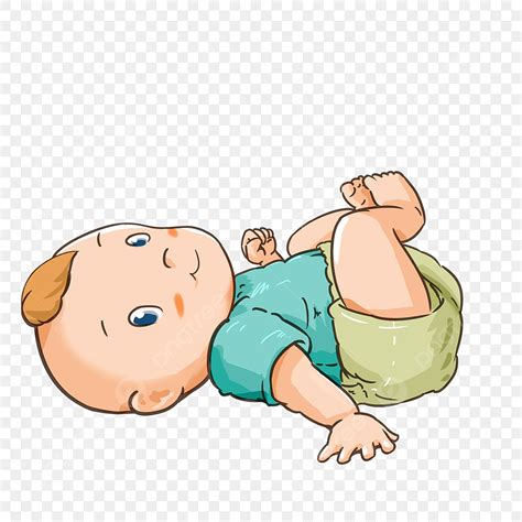 Caricatura Bebe Bebe Acostado Mentir Bebe Bebe PNG Dibujos Clipart De