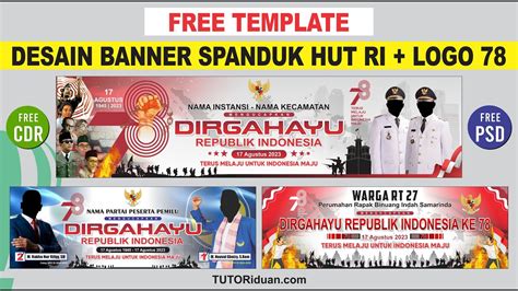 Tutorial Desain Spanduk Hut Ri Ke 78 Dengan Coreldraw Banner Porn Sex