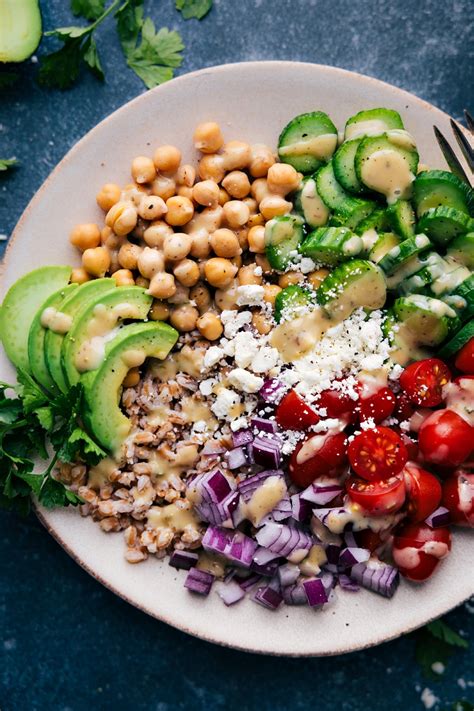 Grain Bowl (Greek Inspired!) - Chelsea's Messy Apron