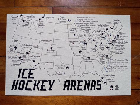 Hockey Arena Map Poster | ubicaciondepersonas.cdmx.gob.mx