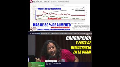 Corrupción Y Falta De Democracia En La Unam Efraín Vega Youtube