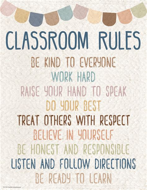 Everyone Is Welcome Classroom Rules Chart From Teacher Created