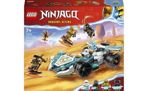 Купить LEGO NINJAGO Сила дракона Зейна: Гоночный автомобиль Кружитцу ...